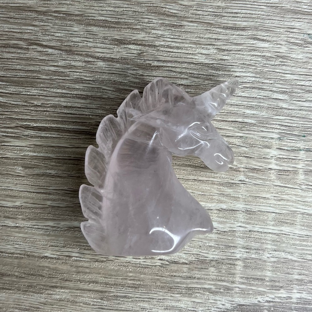 Rose Quartz Unicorn